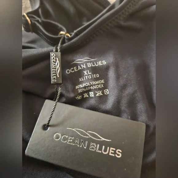 Ocean Blues Women's Thong One  Piece Bathing Suit Sexy Low Back Swimsuit - Picture 8 of 8